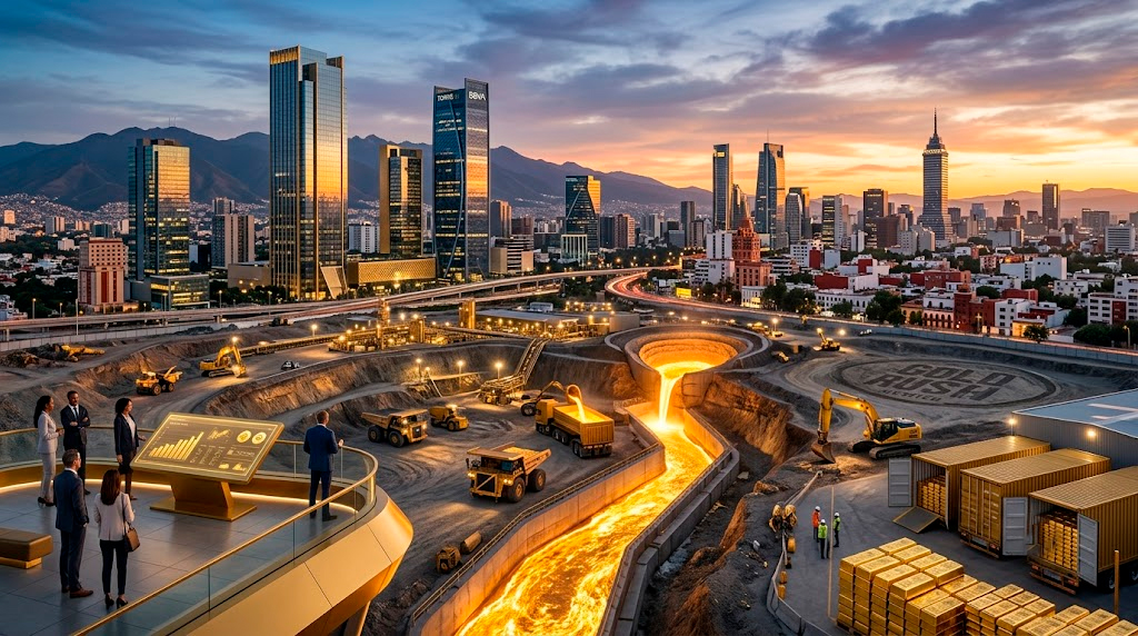 Mexico emerging as the ‘new Dubai’: Tonnes of pure gold pouring from the ground in a multi-billion-pound game