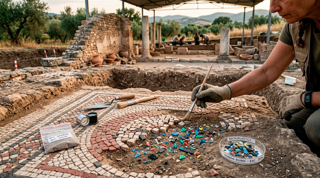 Archaeologists sound the alarm: Microplastics discovered in 2,000-year-old Roman ruins