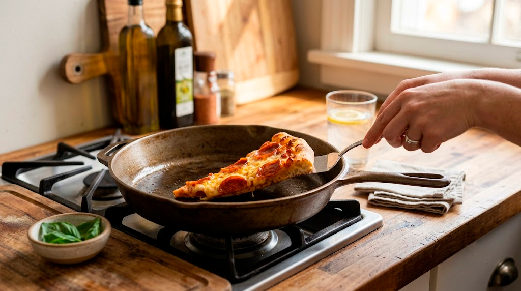 Forget the microwave: This is the only way to make yesterday’s pizza taste fresh out of the oven
