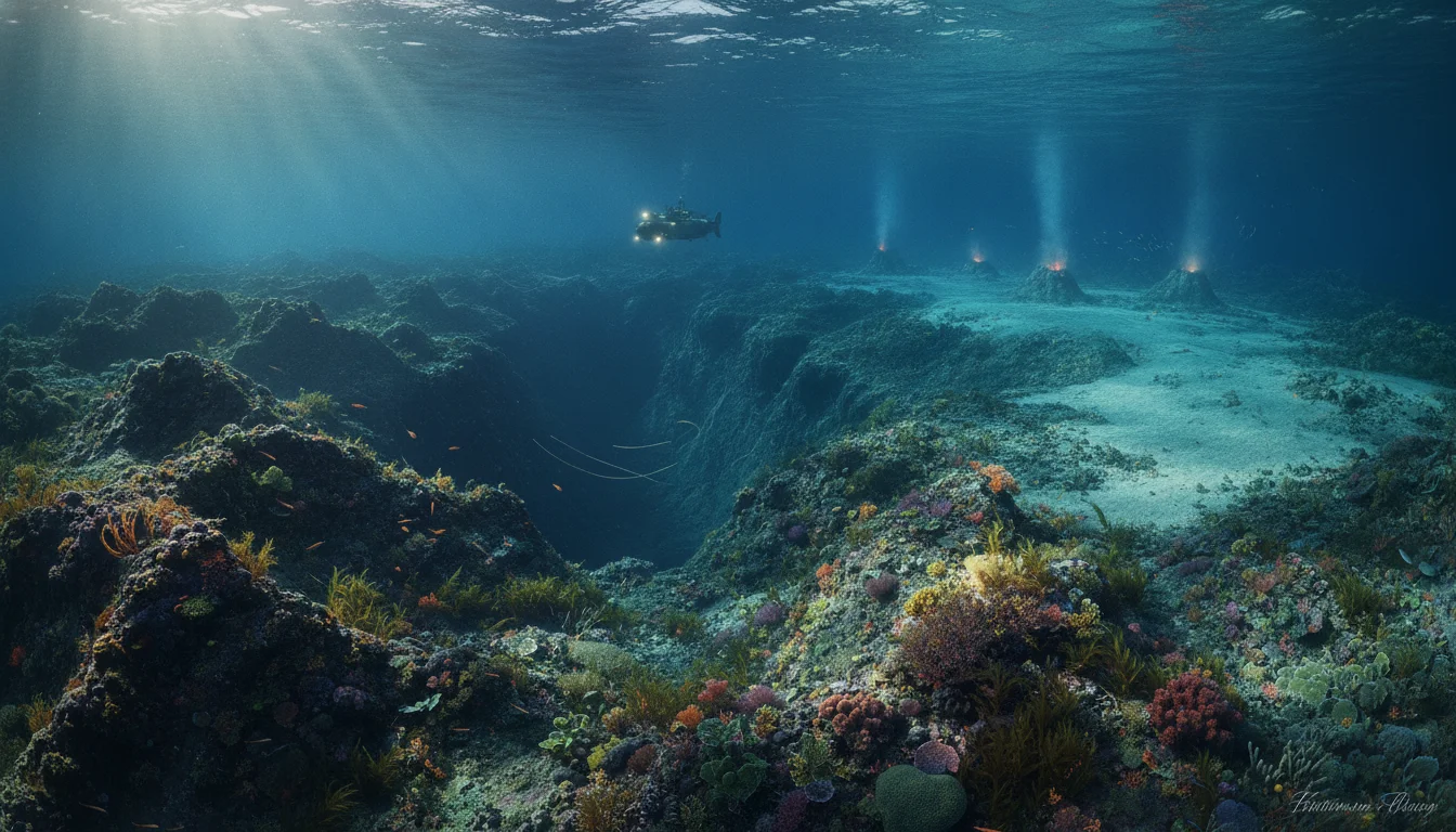 Hidden landscape beneath the waves: what the bottom of our ocean looks like