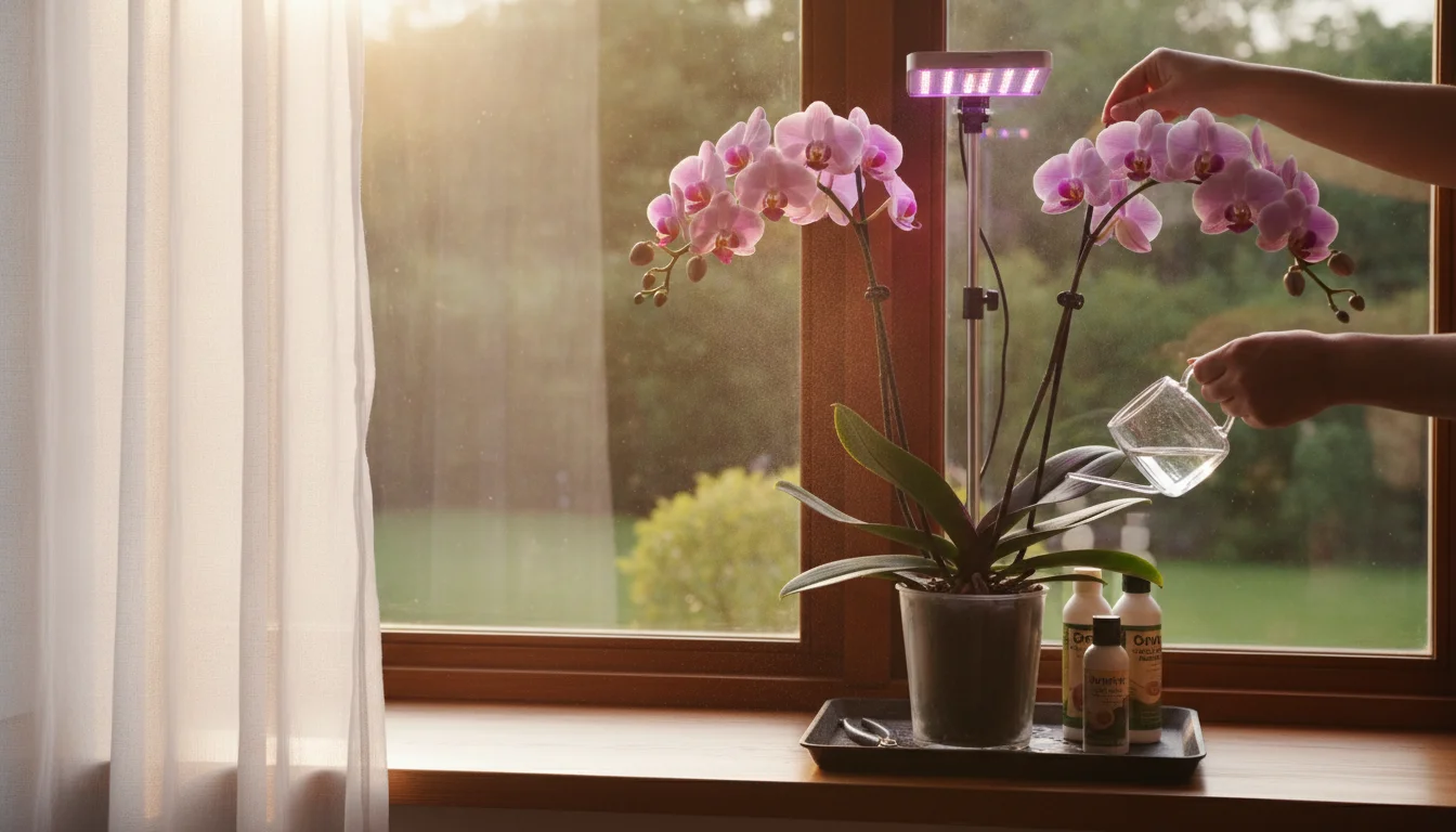 With this surprisingly easy trick, your orchid blooms almost year-round