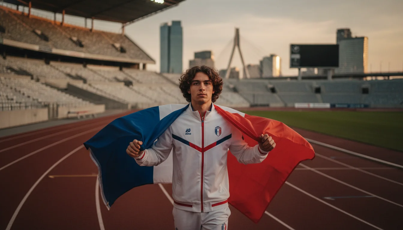 Who Is Mathis Desloges, France’s Surprising Flag Bearer?
