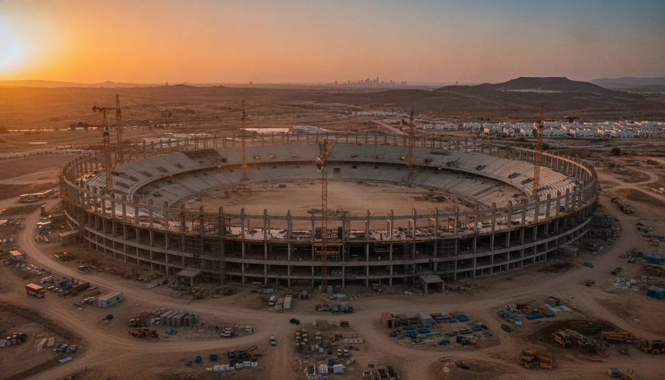 Morocco plans a mega-stadium set to outshine all football temples