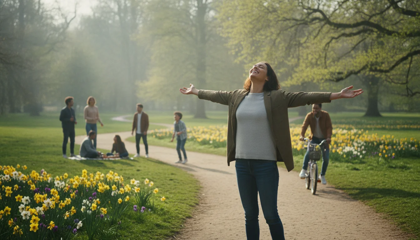 Why your mind suddenly feels lighter and happier this spring