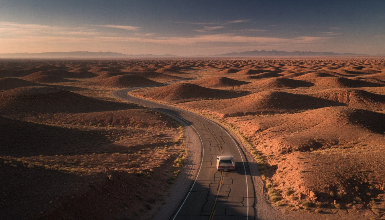 “River of Hills”: How a Desert Road Defined the Movie “Battle After Battle”