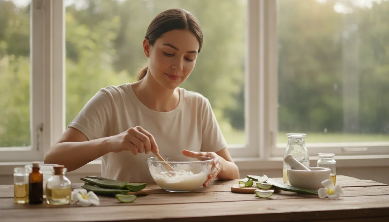 How to make an aloe vera face cream that boosts collagen and nourishes skin