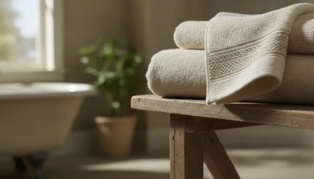 The stripe on a towel: what is the decorative border actually for?