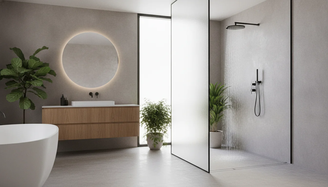 Say goodbye to traditional enclosures: 7 stylish alternatives to prevent bathroom splashing