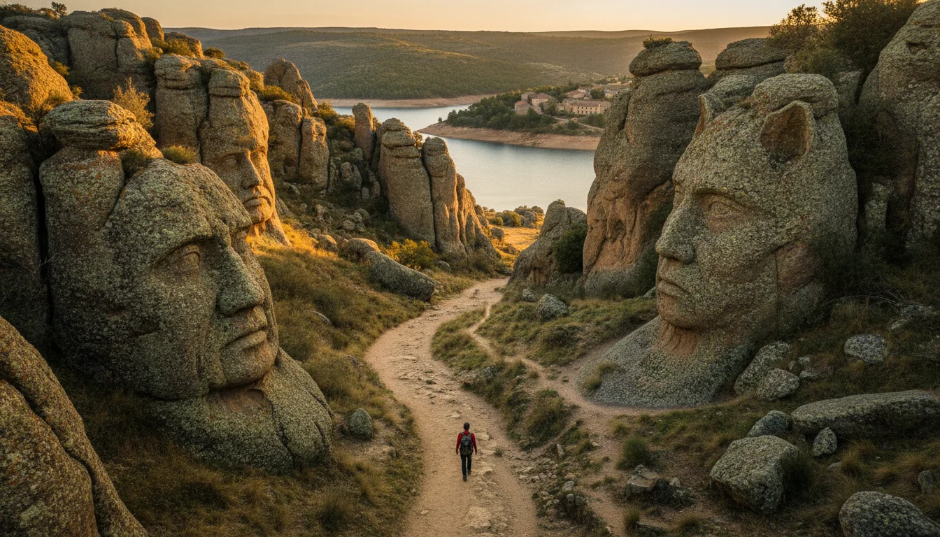 The Route of Faces: A magical trail where stones come alive
