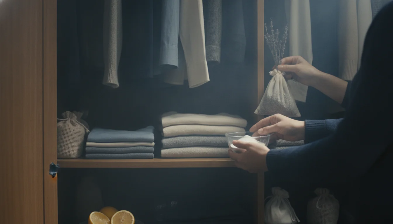 End mustiness in the wardrobe: 4 home remedies for odors