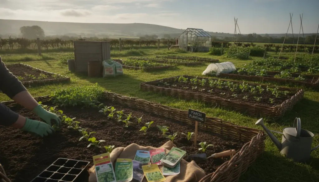 Vegetable garden calendar: what to sow and plant in March and essential early spring tasks