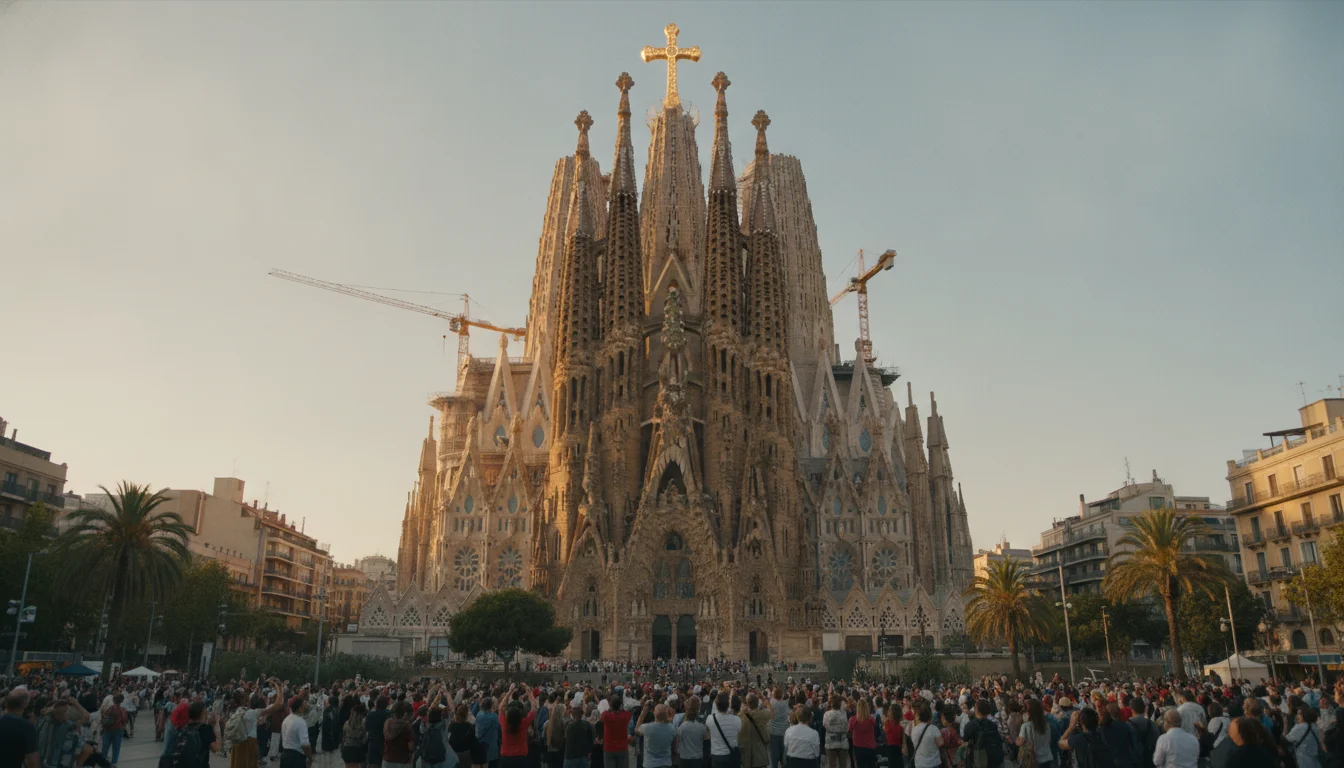 Sagrada Familia shatters records: the architectural secret of the world’s tallest church