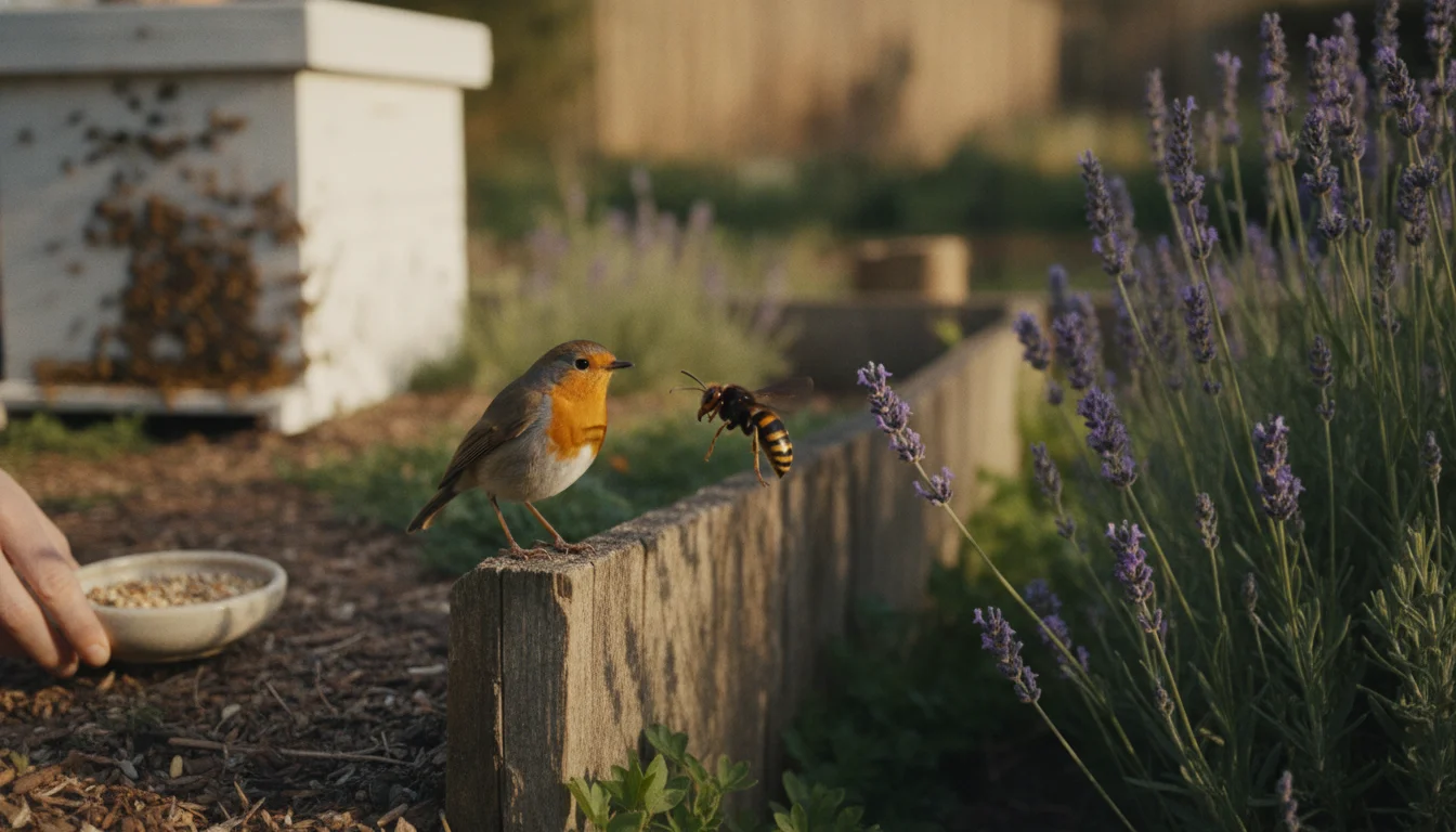 How a common backyard bird takes on the fight against the Asian hornet