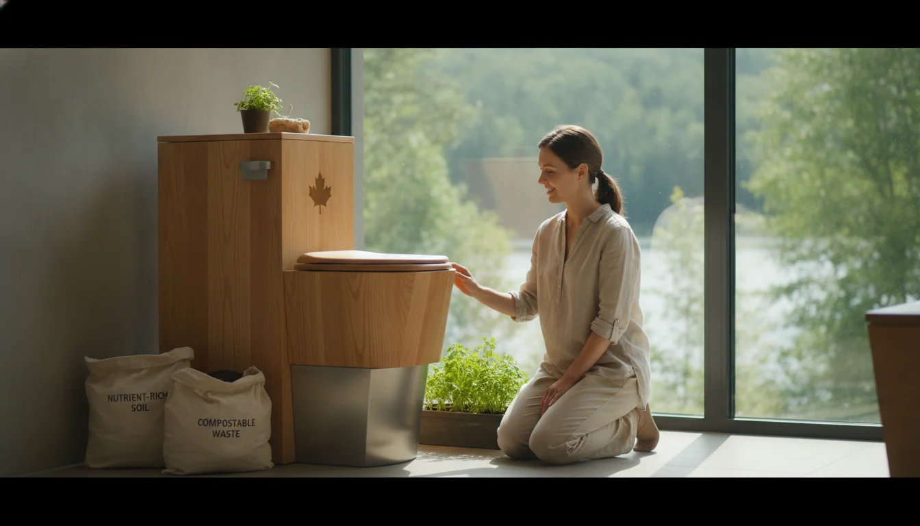 Say farewell to conventional toilets: The Canadian alternative becoming a worldwide trend