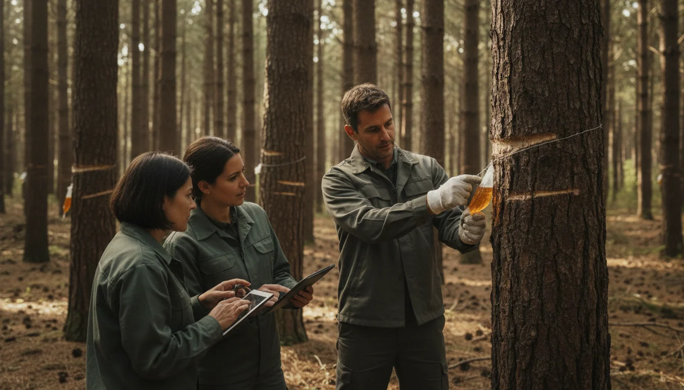 Resin is extra income, not a death sentence for pine trees – science busts a major forestry myth