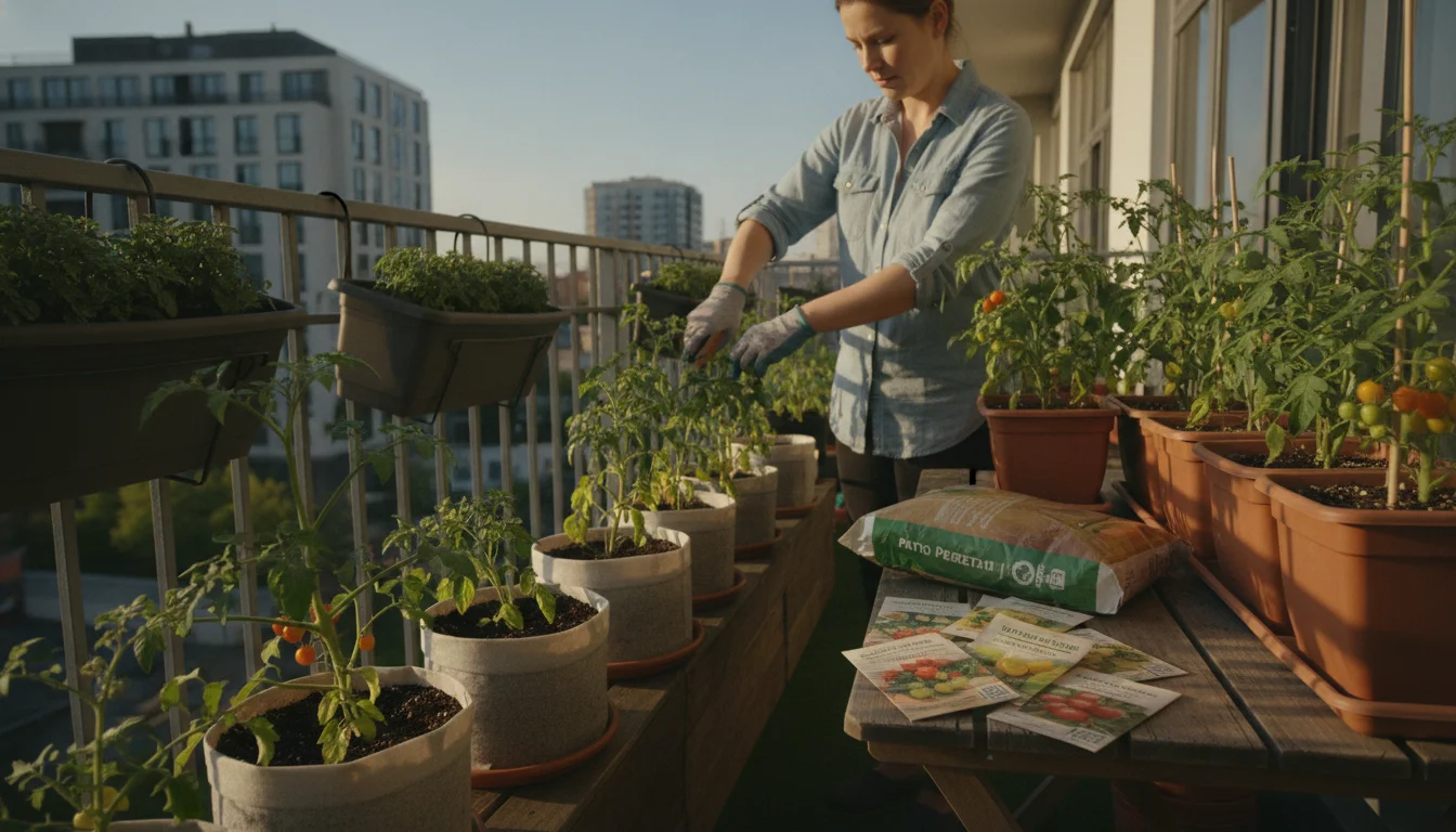 Balcony tomatoes in pots: March sowing technique for strong and productive seedlings