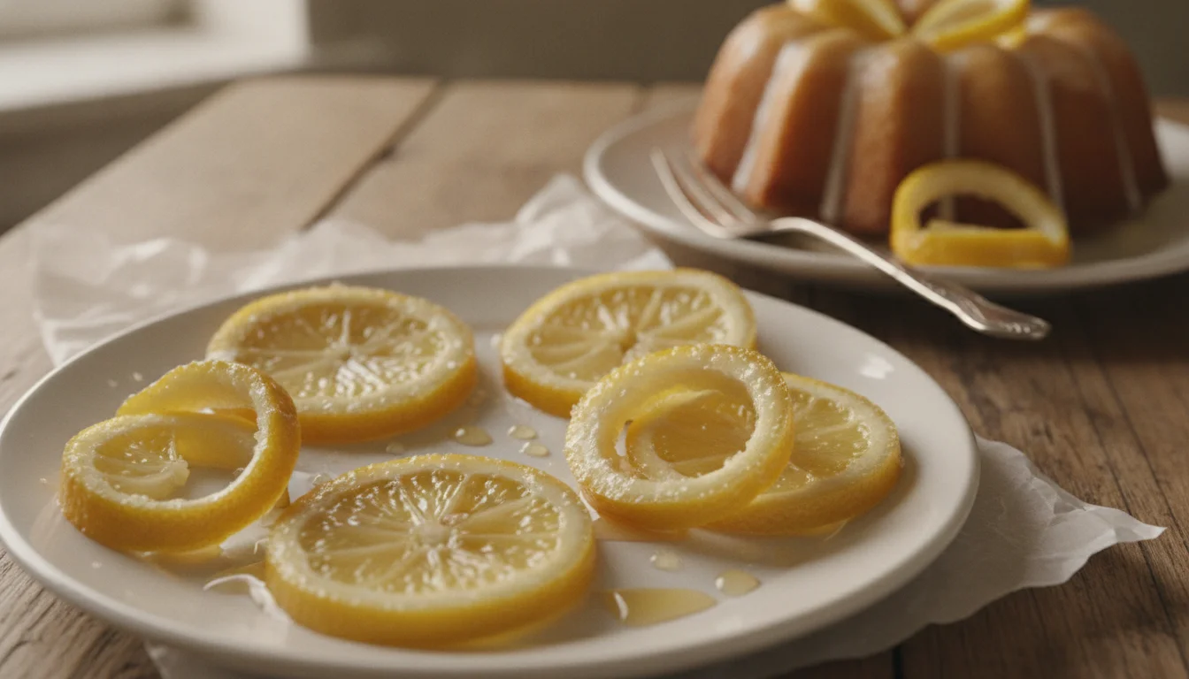 Perfect candied lemons every time: a homemade method for soft peels that never harden