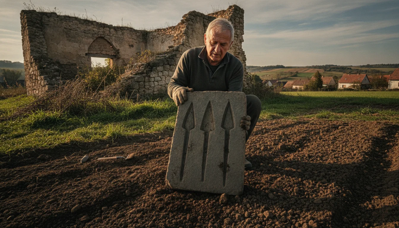 Farmer finds ‘ordinary’ stone in garden, unlocks key to bronze weapon trade