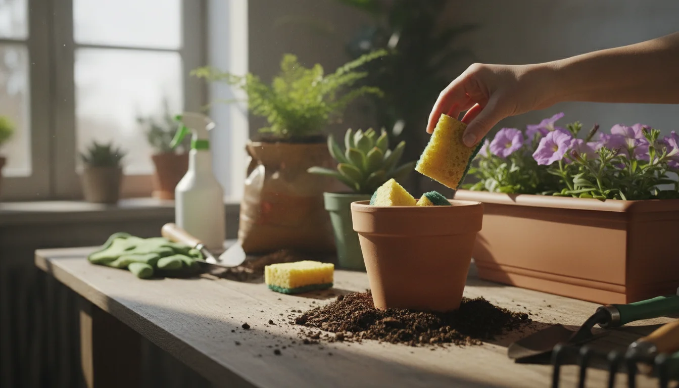 Got an old kitchen sponge? How it surprisingly saves plants